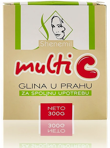 Multi C glina u prahu za spoljnu upotrebu 300 g Shenemil